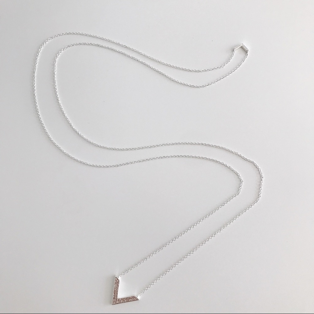 Gorjana silver necklace